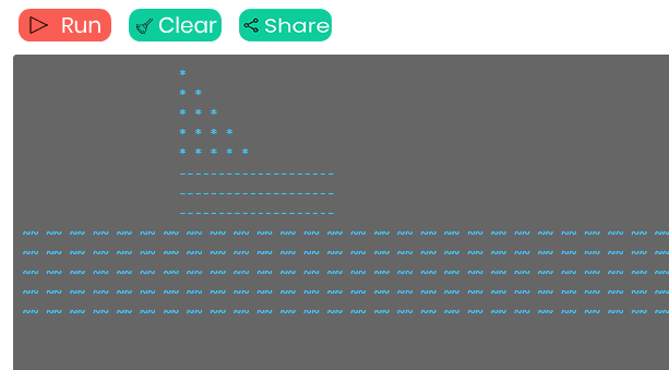 Boat 1 pattern