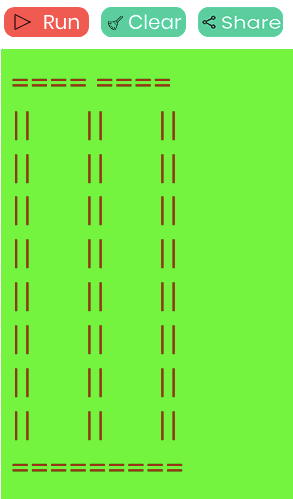 Stumps pattern