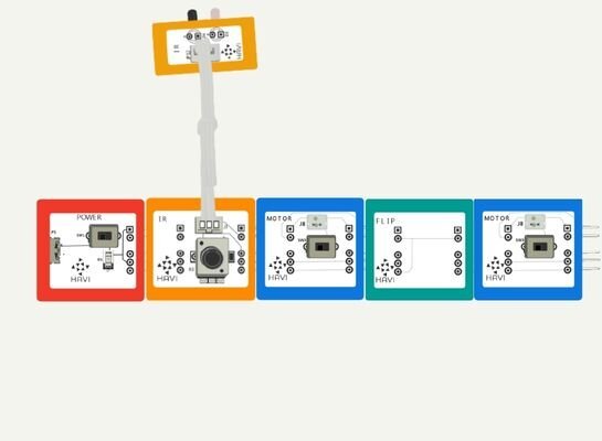 Line follower robot circuit