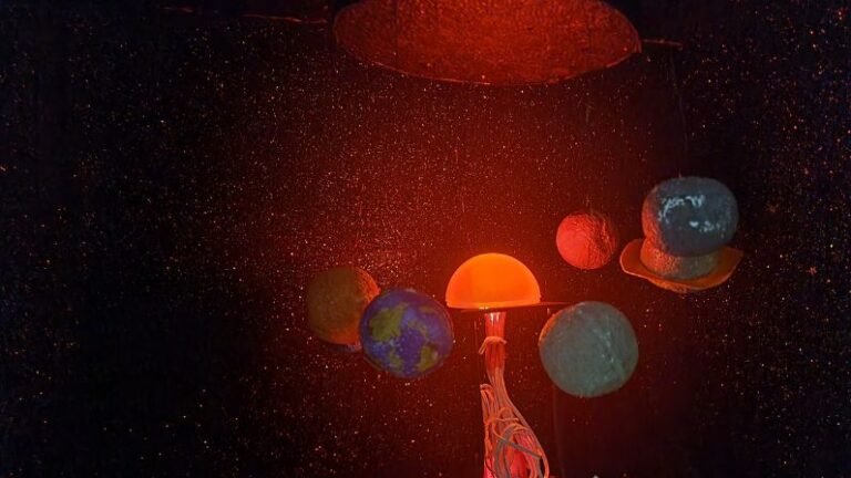 Make a moving solar system working model using Havi Elements