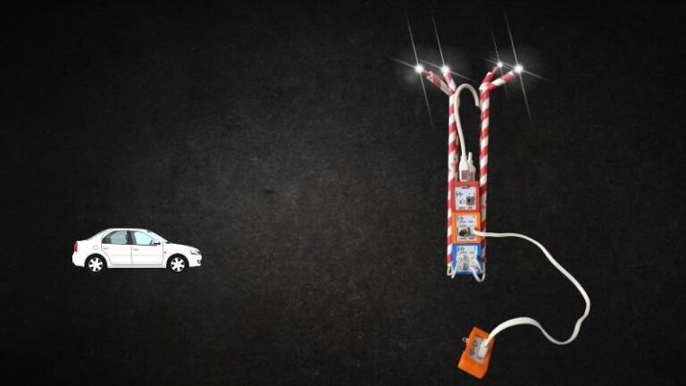 Make a smart street light project using IR sensor