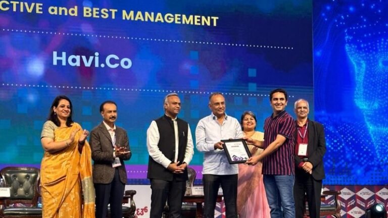 Havi.co receives award at bengaluru tech summit