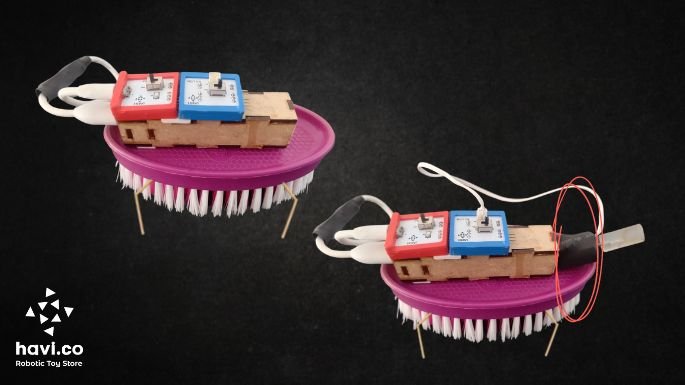 bristlebot making steps
