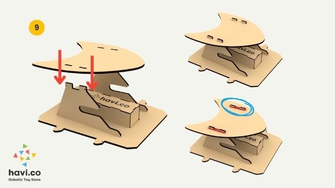 robot car making steps