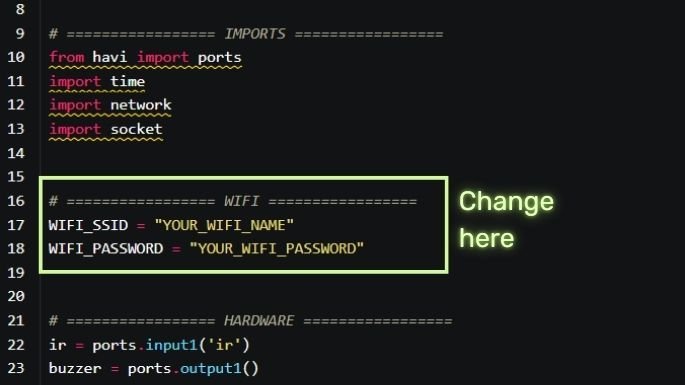 code change in pushup counter