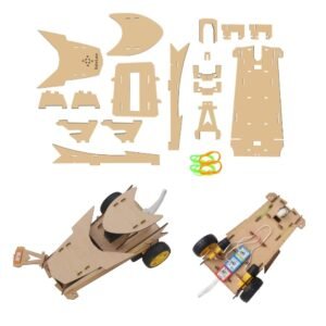 DIY Robotic car – wooden plates