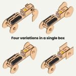 Robo crawler wheel variations